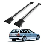 Roof Racks For Bmw 3 Series E46 Touring Wagon (1998-2004) Gray Crossbars , Pcs. Fixed Price $99.00.