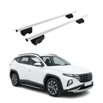 For 2022-2026 Hyundai Tucson Roof Racks Luggage Carrier Cross Bars Iron Gray 2X. Fixed Price $139.99.