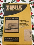 Thule Clamp-ons C-3 Roof Cross Bar Adapters Brackets For Ski Carrier. Fixed Price $29.00.