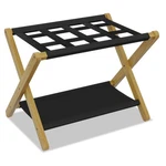 Luggage Rack, Folding Suitcase Stand With Storage Shelf, Heavy-duty H.... Fixed Price $49.29.