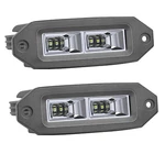 2X 4" 5" 7" Flush Mount Led Pods Work Light Bar Flood Driving Reverse Off Road. Fixed Price $26.99.