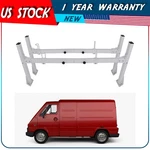 Ladder Roof Racks Steel White For Gmc Savana Fullsize 2 Bar. Fixed Price $113.71.