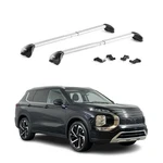 For Mitsubishi Outlander 22-24 Omac Gray Flush-mounted Roof Rails Cross Bars. Fixed Price $129.99.