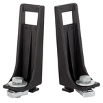 Rhino Black Load Holders 5" For Heavy Duty Roof Racks Cross Bars Set 2. Fixed Price $49.61.