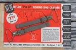 1950S Nos Fishing Rod Holder - Interior Roof Headliner Vintage Pole Carrier. Fixed Price $49.99.