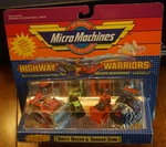 Super Micro Machines Highway Warriors, 'dirty Dozer & Savage Semi', Sealed. Fixed Price $17.95.