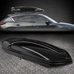 15 Cu. Ft. Glossy Top Cargo Carrier Roof Mount Luggage Storage Box W/ Lock. Fixed Price $601.70.