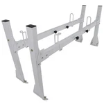 For Chevy Express Gmc Van 2 Bar Ladder Set Roof Racks Steel White Cross. Fixed Price $102.78.