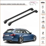 Bmw Series Touring E61 2004-2010 Body Roof Rails Black Perfect Fit 82710415052. Fixed Price $178.37.