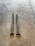 Jeep Wrangler Yj Side Bars Black Green 87-95 Windshield Roll Extensions Oem. Fixed Price $99.99.