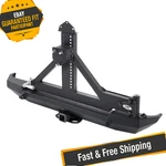 Smittybilt Xrc Rear Bumper With Tire Carrier For 1987-2006 Jeep Wrangler Yj/tj. Fixed Price $875.74.