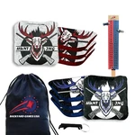 Pro Cornhole Bags Set Of 8 Regulation - Slick Stick Bean Score Tower. Fixed Price $54.99.