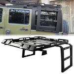 Roof Rack Cargo Carrier Luggage W/ Ladders For Jeep Wrangler Jk 4-DOOR 2007-18. Fixed Price $293.49.