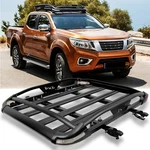 For Nissan NP300 50"X38" Roof Rack Luggage Cargo Basket Led Light + Cross Bars. Fixed Price $229.11.