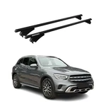 For 2016-2022 Mercedes Glc X253 Class Top Roof Racks Cross Bars Alu Black 2X. Fixed Price $219.99.