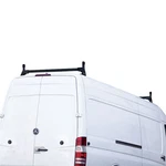 Black H1 2 Bar Low Profile Ladder Roof Rack, For 07-ON Sprinter High Top. Fixed Price $388.55.