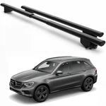 For Mercedes-benz Glc-class 2016-2026 Roof Rack Cross Bars Black Aluminum Pair. Fixed Price $129.99.