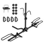2-BIKE Rack Hitch Mount Folding Carrier Truck Suv 1.25"/2" Receiver. Fixed Price $87.99.