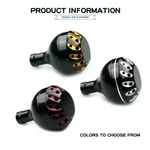 Aluminum Lightweight Power Knob Abu, Daiwa, Penn, Okuma, Shimano Handle 35MM. Fixed Price $12.99.