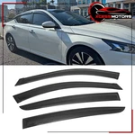 Fits 2019-2026 Nissan Altima Sedan Window Visors Smoke Sun Rain Vent Guards 4PCS. Fixed Price $27.99.