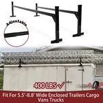 400LBS Roof Ladder Rack For 5.5'-8.8' 4'-7' W Enclosed Trailer Cargo Vans Truck. Fixed Price $160.31.