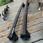 Rhino-rack JA2221 Vortex 2500 Black 2-BAR Roof Rack, 2012-2015 Honda Civic. Fixed Price $350.00.