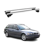 Lockable Roof Racks Luggage For Bmw 3 Series E46 2000-2006 Wagon Alu Gray. Fixed Price $99.99.