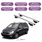 Erkul Roof Rack Cross Bars For Kia Sedona 2011-2014 Raised Rails Silver. Fixed Price $157.41.