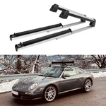 For Porsche 911 997 Aluminum Ski Snowboard Top Roof Rack Carrier Cross Bar+lock. Fixed Price $109.31.