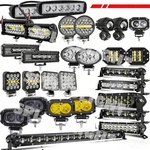 Offroad 4X4 Led Work Light Bar Spot Cube Pods Fit Jeep Wrangler Jk Cj Yellow. Fixed Price $40.00.