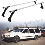 63" Roof Ladder Rack Cross Bar Top Luggage Carrier For 1990 Volvo 740 Wagon. Fixed Price $169.18.