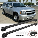 Top Roof Rack Cross Bars For Chevrolet Suburban Lt Raised Side Rails Adjustable. Fixed Price $199.62.