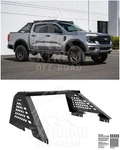24-UP Ford Ranger Eos Off-road Carbon Steel Black Rear Trunk Bed Sport Roll Bar. Fixed Price $599.98.