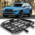 For Toyota RAV4 Aluminum Roof Rack Cargo Basket Luggage Carrier Crossbar W/light. Fixed Price $206.20.