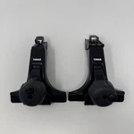 Thule 300R Rapid Rain Gutter Foot Pack Roof Rack Mounts Set 2 Black. Fixed Price $89.99.