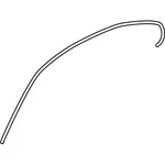 Genuine Bmw Roof Frame Strip, Right 51-76-7-173-560 New. Fixed Price $237.83.