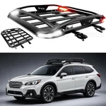 Top Roof Rack Cross Bars Cargo Carrier Basket W/ Led Lights For Subaru Outback. Fixed Price $229.05.