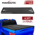 4.6FT 2022-2024 Ford Maverick Hard Tri-fold Tonneau Cover Truck Bed W/lights. Fixed Price $260.10.