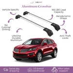 Fits Lincoln Mkc 2015-2019 With Factory Rails 2PCS Roof Rack Cross Bars 165 Lbs. Fixed Price $134.90.