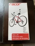 Racor PBH-1R Ceiling-mounted Bike Lift Black, New Box.. Fixed Price $8.40.
