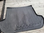 2010 2011 2012 13 2014 Subaru Outback Wagon Rear Cargo Tray Mat Liner Black Oem. Fixed Price $71.28.