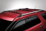 Ford Explorer 2011-2015 Roof Rack Side Rails Cross Bar Carrier In Black 2PC Set. Fixed Price $157.50.