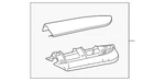 Genuine Toyota Roof Rack Cover 63404-0R010-B0. Fixed Price $81.46.