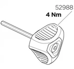 Thule Torque Key Evo Raised Rail Black 52988 4NM 710400, 710401. Fixed Price $33.49.