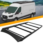 Ford Transit 148 High Roof Rack With Wind Deflector Flush Mount Solar. Fixed Price $529.99.