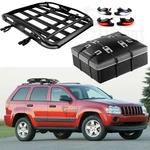 For Jeep Grand Cherokee SRT8 Roof Rack Cargo Carrier Basket Suv Top Luggage+bag. Fixed Price $71.10.