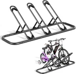 3-BIKE Floor Rack For Garage & Outdoor Ideal Mountain, Road Kids Bikes. Fixed Price $65.99.