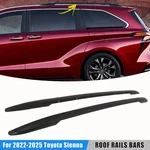 Pair Black Roof Rack Side Rails For Toyota Sienna 2022-2023 Luggage Cargo. Fixed Price $100.02.