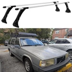 For Volvo 940 740 Wagon 63" Rain Gutter Roof Rack Cross Bar Cargo Kayaks Carrier. Fixed Price $169.09.