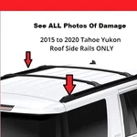 New 15 To 20 Tahoe Yukon Set Left Right Roof Rack Luggage Carrier Side Rails. Fixed Price $299.00.